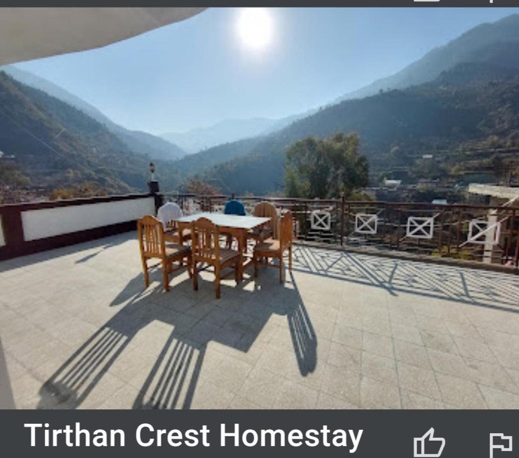 Tirthan Crest Homestay Banjār Екстериор снимка